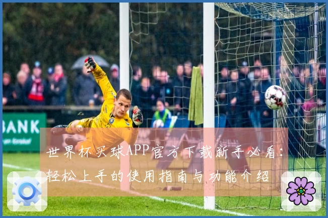世界杯买球APP官方下载新手必看：轻松上手的使用指南与功能介绍